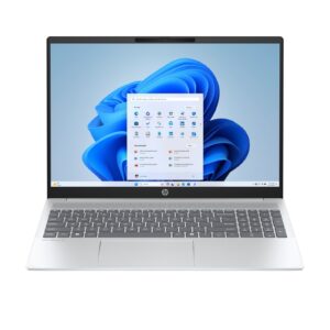 HP 17-cp2009na Laptop, 17.3 Inch Full HD Screen, AMD Ryzen 3-7320U Processor, 8GB RAM, 512GB SSD, Radeon Graphics, Windows 11 Home